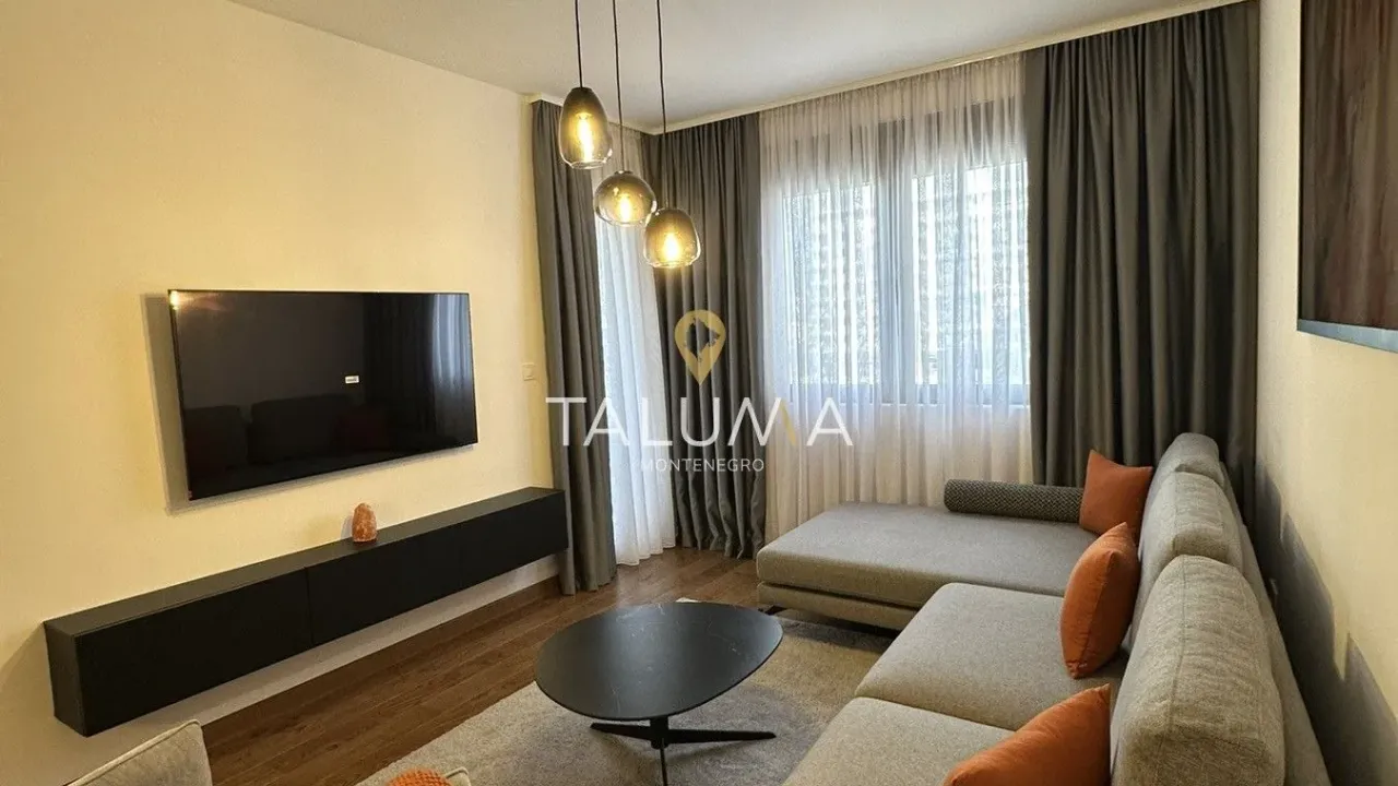 Rent, one bedroom apartment, 52m², Tološi, Podgorica