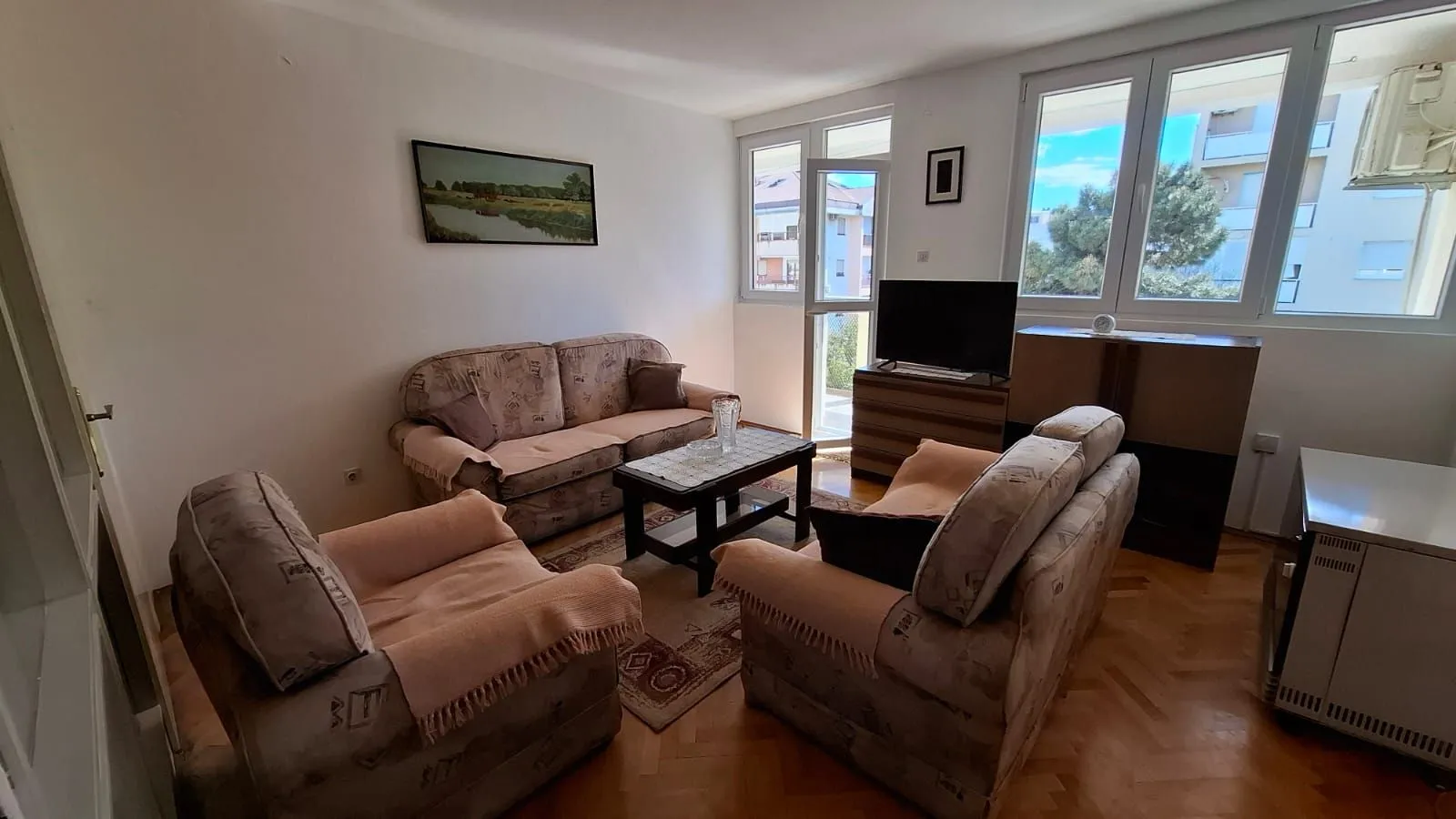 Rent, two bedroom apartment, 75m², Preko Morače, Podgorica