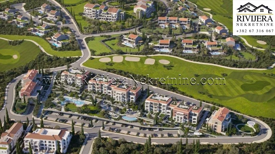 Prodaja, jednosoban stan, 56m², Luštica Bay, Tivat