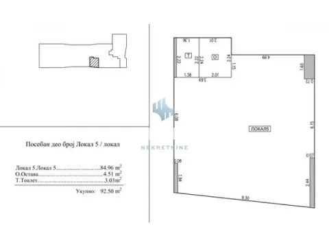 Rent, office space, 93m², Novi Beograd Sve Podlokacije, Beograd - image 2