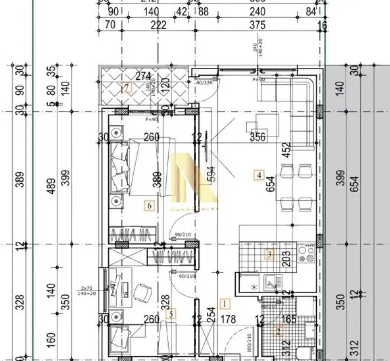 Prodaja, dvosoban stan, 52m², Veternička rampa, Novi Sad Sve Podlokacije