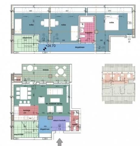 Prodaja, četvorosoban stan, 170m², Grbavica, Novi Sad Sve Podlokacije