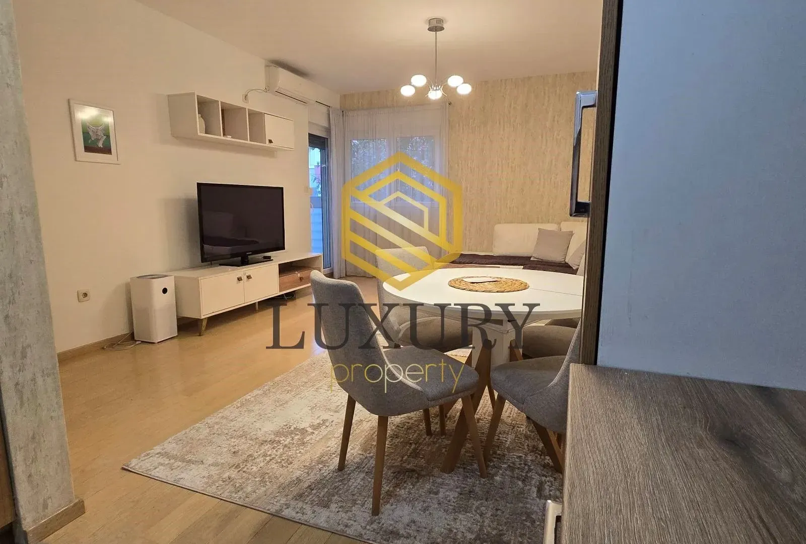 Rent, one bedroom apartment, 47m², Baston, Podgorica