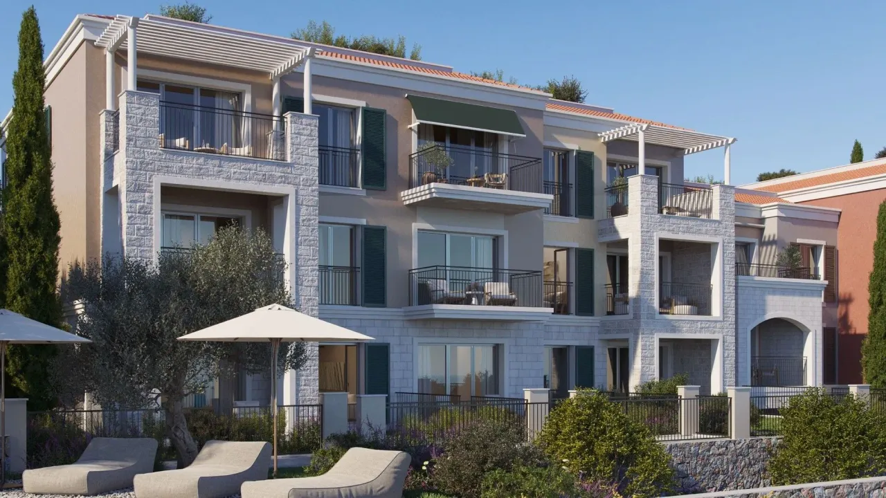 Sale, two bedroom apartment, 93m², Luštica Bay, Tivat