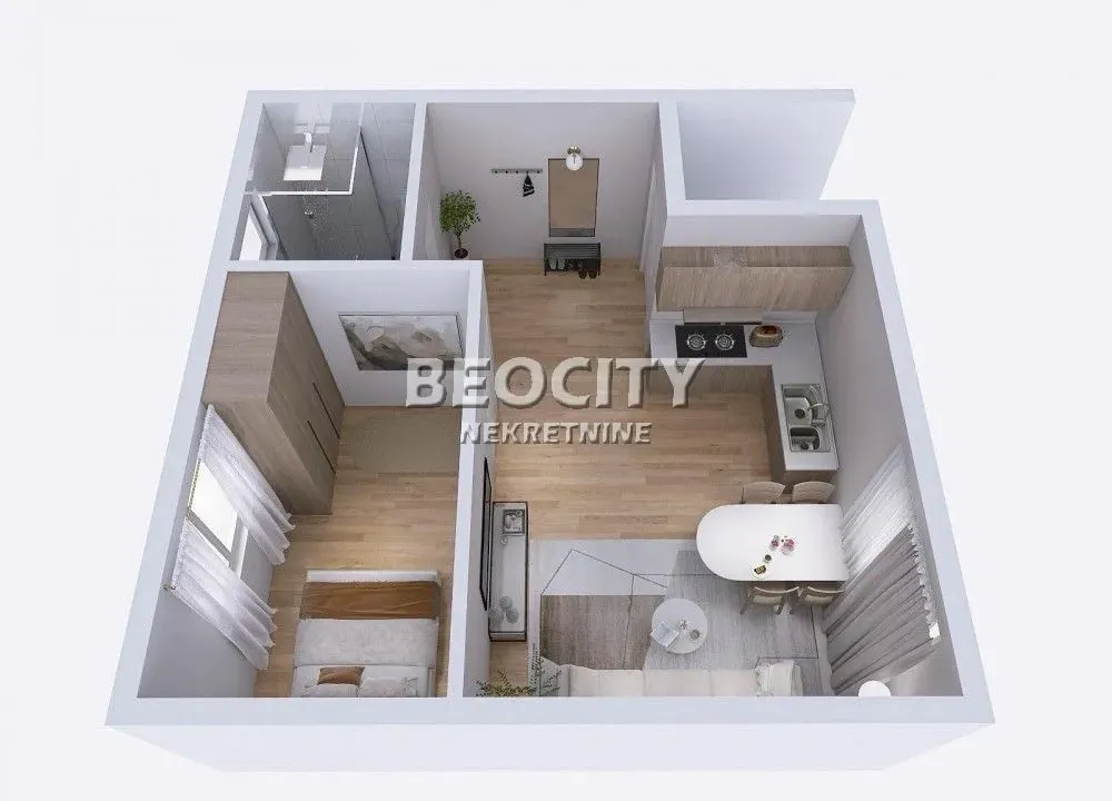 Sale, apartment, 39m², Centar, Novi Sad