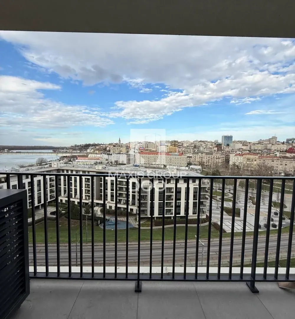 Rent, three bedroom apartment, 90m², Savski Venac, Beograd