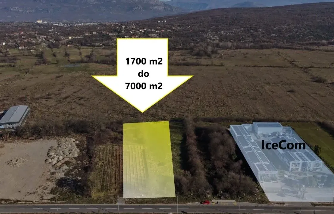 Prodaja, plac, 7000m², Podgorica, Crna Gora