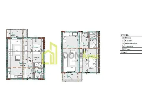 Prodaja, jednosoban stan, 44m², Donja Gorica, Podgorica - image 6