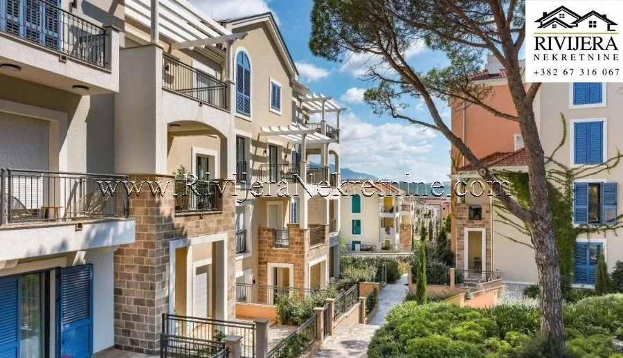 Prodaja, dvosoban stan, 77m², Luštica Bay, Tivat