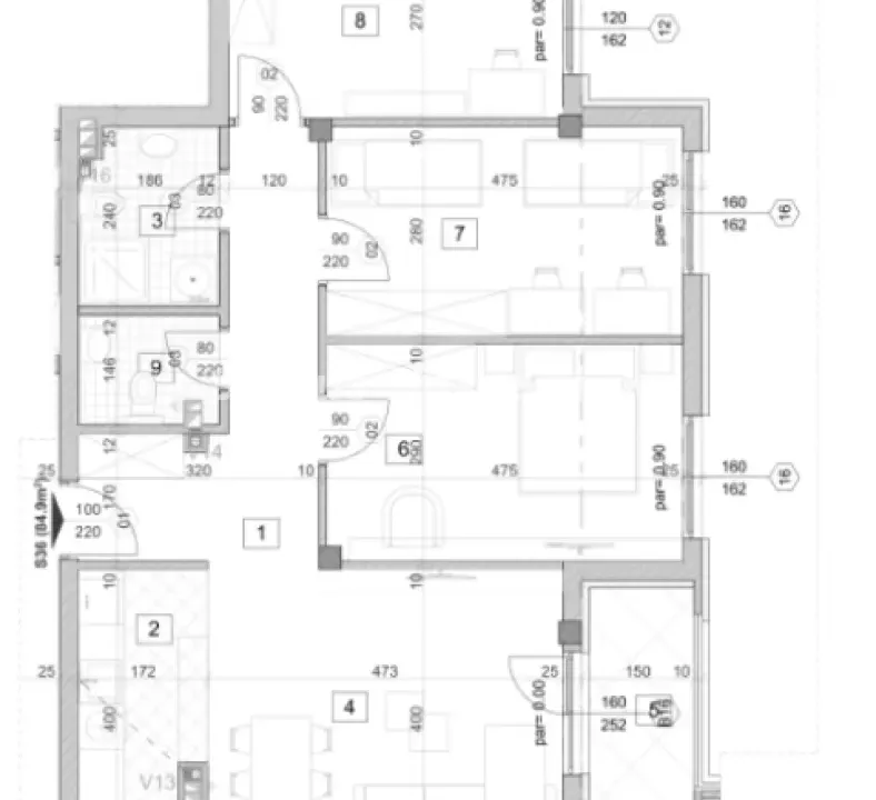 Sale, three bedroom apartment, 85m², Telep, Novi Sad Sve Podlokacije