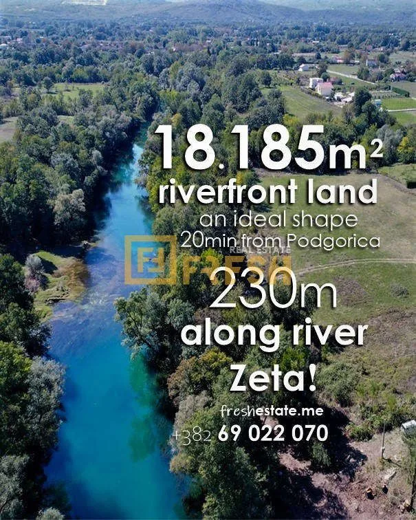 Prodaja, plac, 18185m², Danilovgrad, Crna Gora