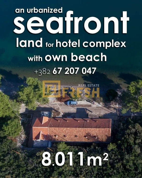 Prodaja, plac, 8011m², Tivat, Crna Gora