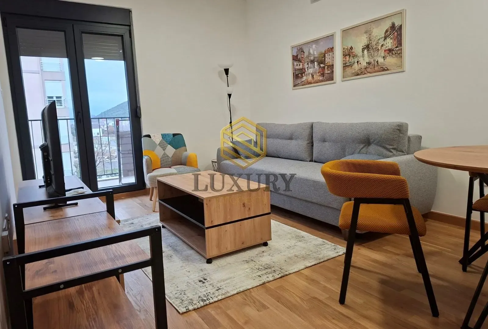 Rent, one bedroom apartment, 40m², Tološi, Podgorica