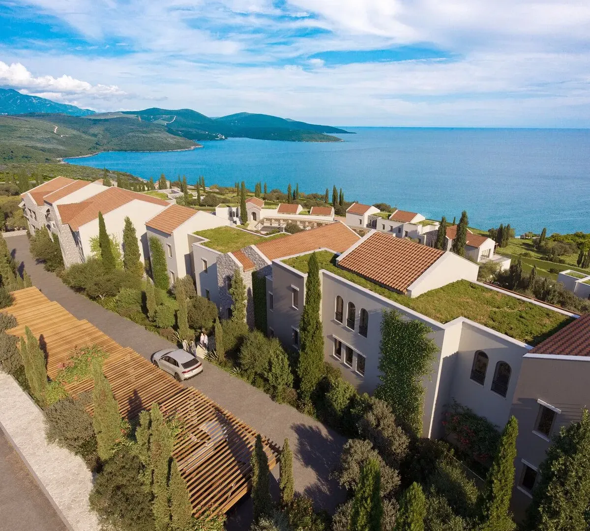 Prodaja, dvosoban stan, 106m², Luštica Bay, Tivat