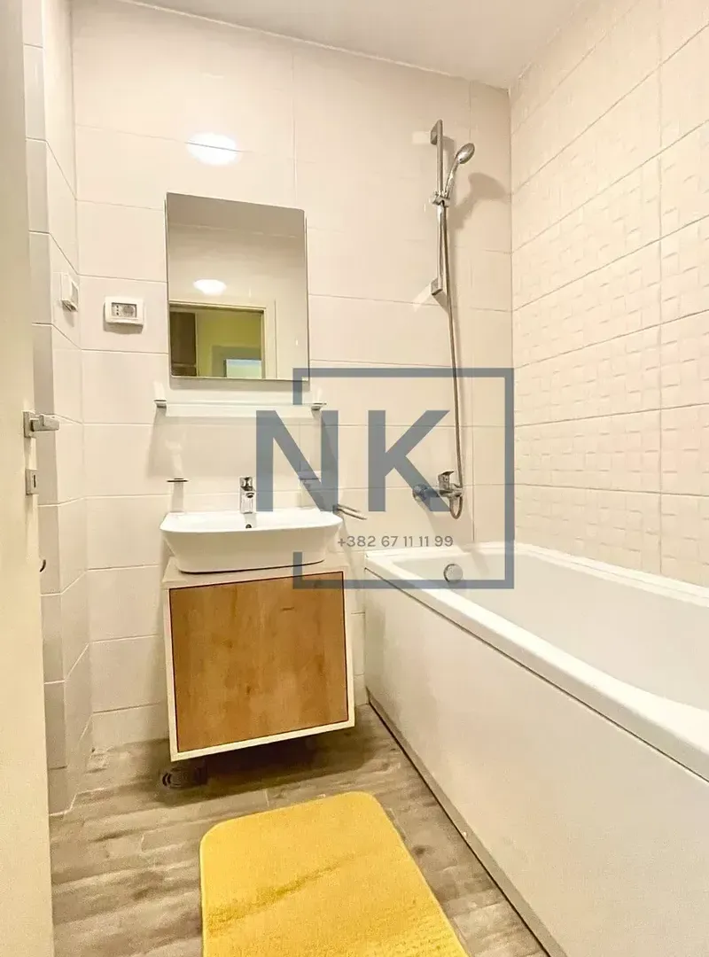 Rent, one bedroom apartment, 46m², City Kej, Podgorica