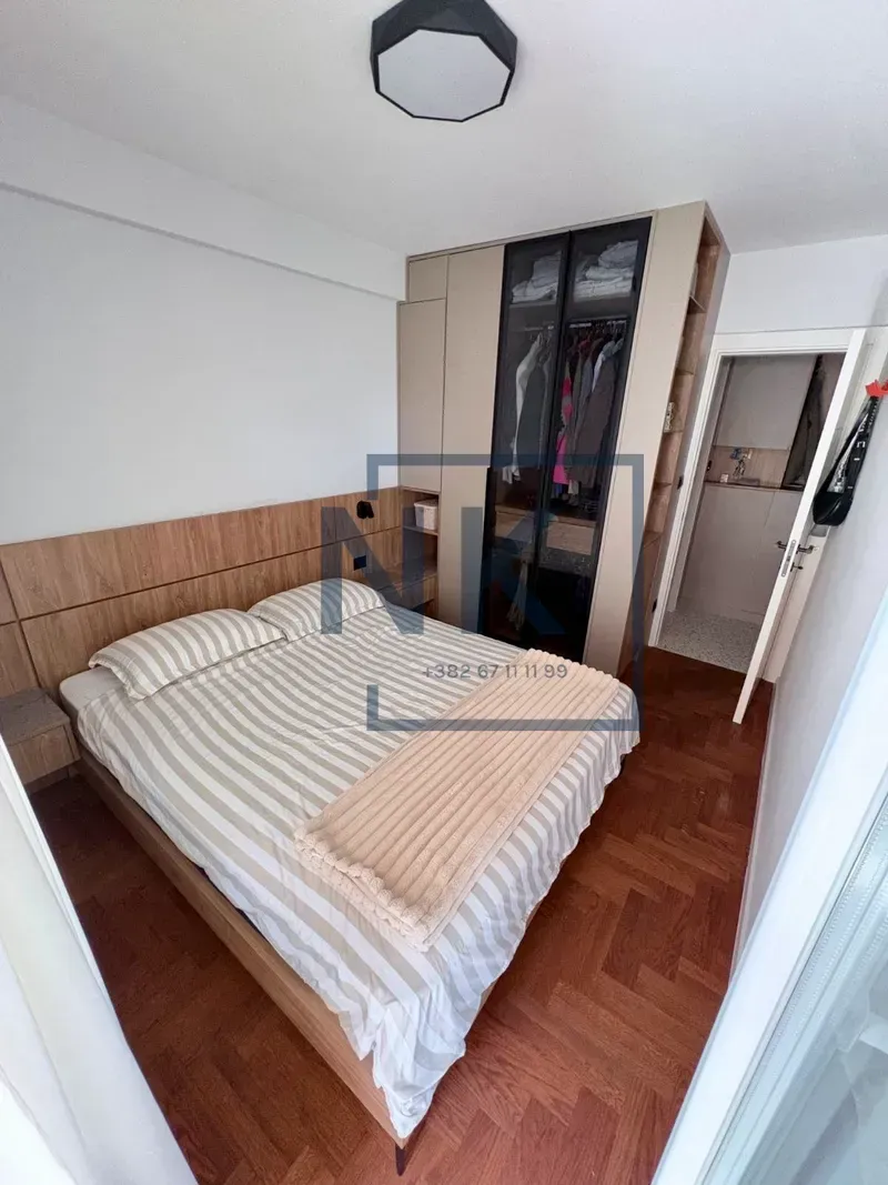 Rent, one bedroom apartment, 43m², Preko Morače, Podgorica