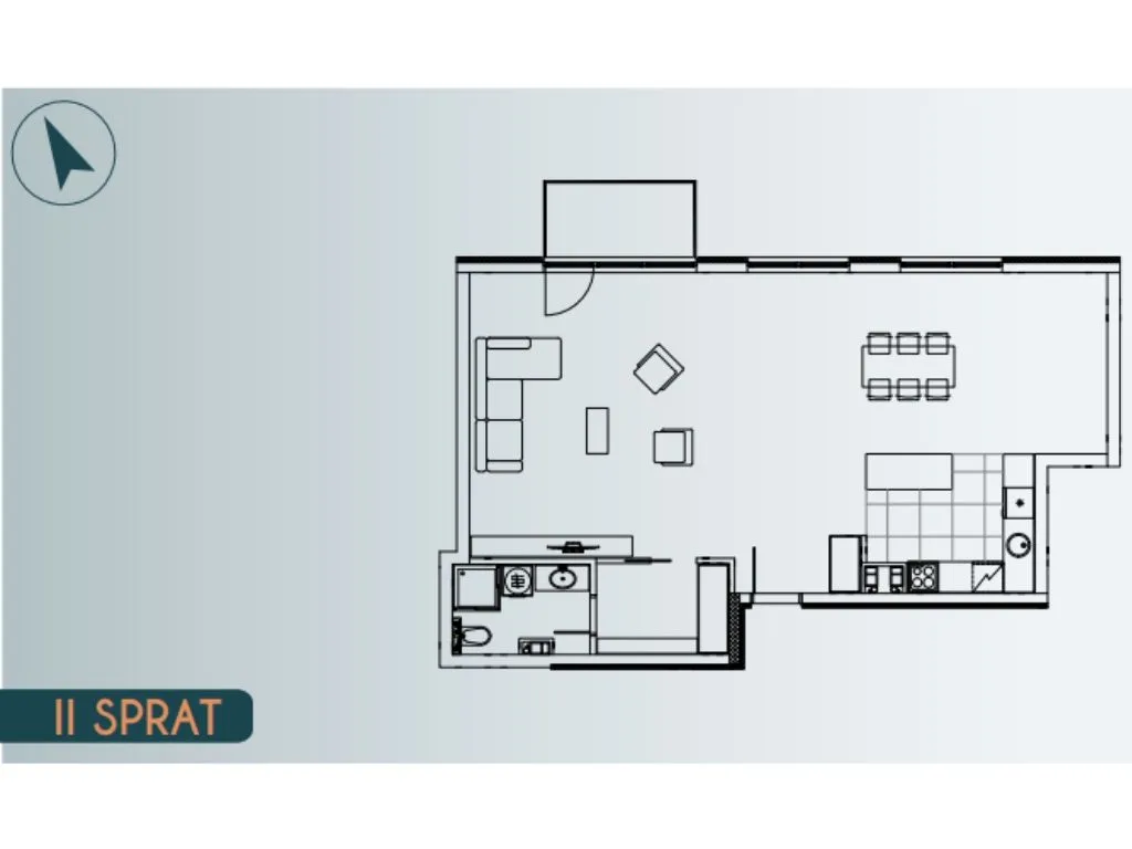 Prodaja, jednosoban stan, 84m², Altina, Beograd
