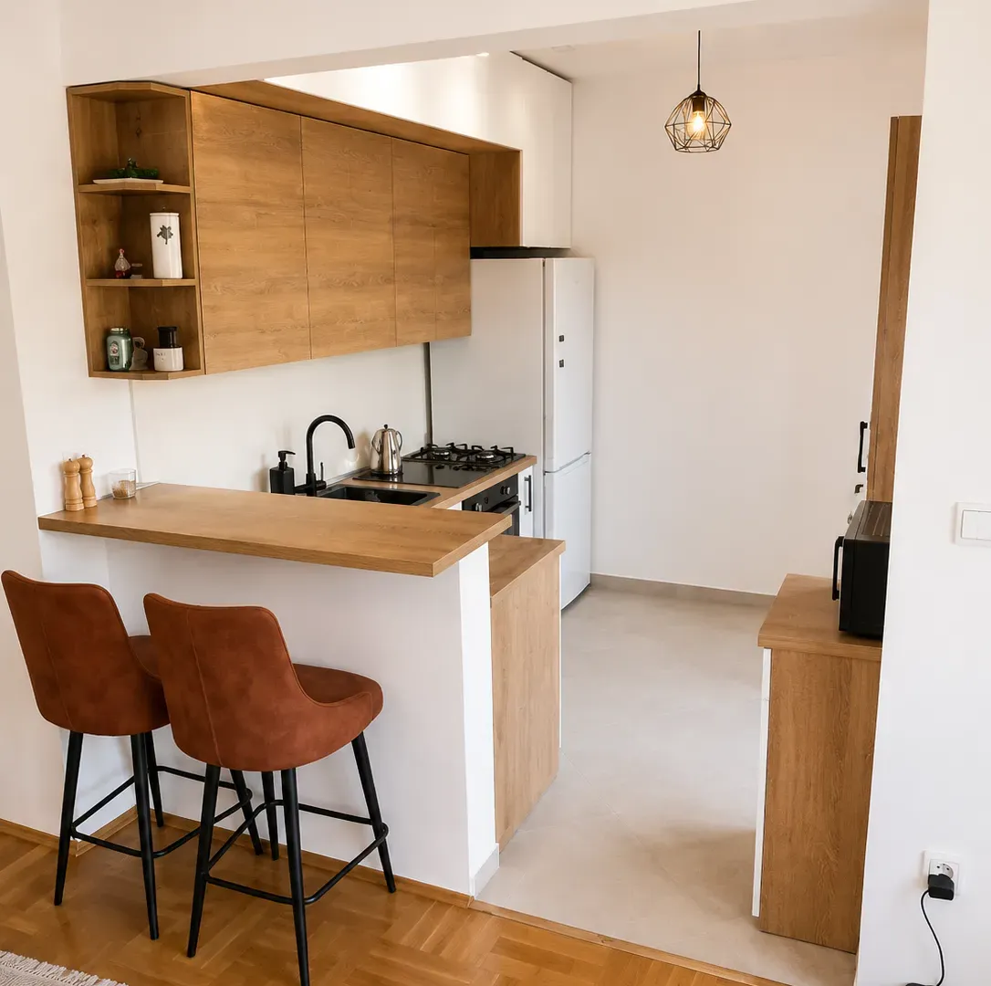 Rent, one bedroom apartment, 50m², Pod Goricom, Podgorica