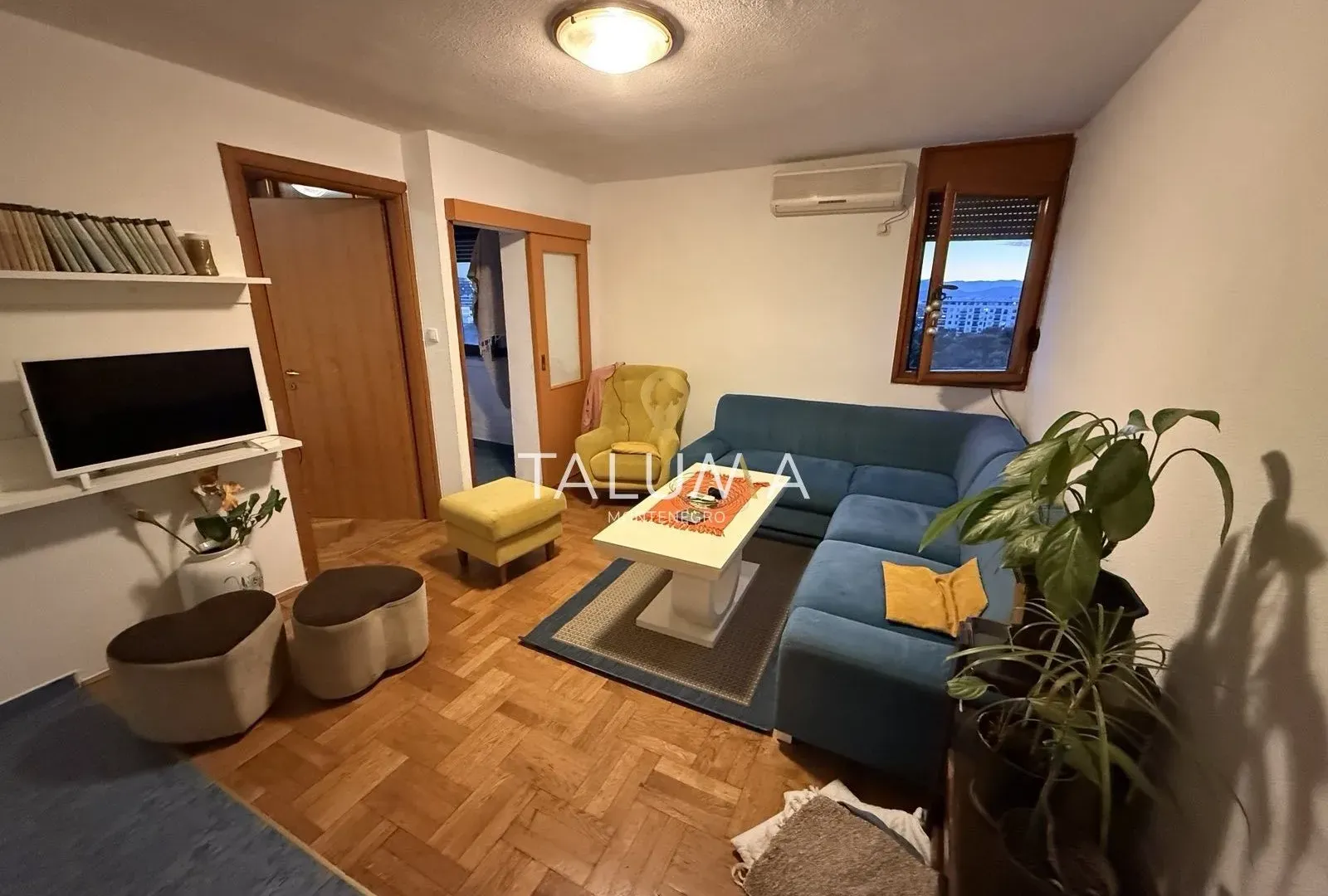 Izdavanje, jednosoban stan, 40m², Blok 5, Podgorica