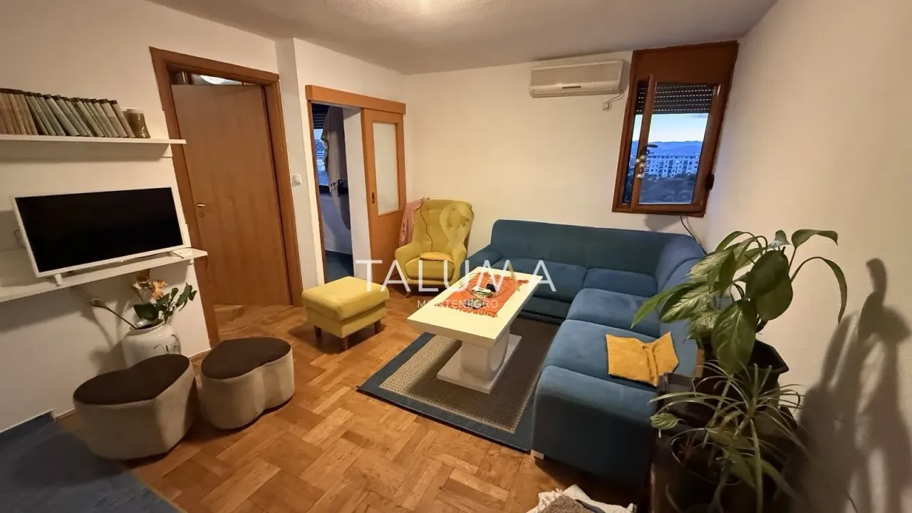 Rent, one bedroom apartment, 40m², Blok 5, Podgorica