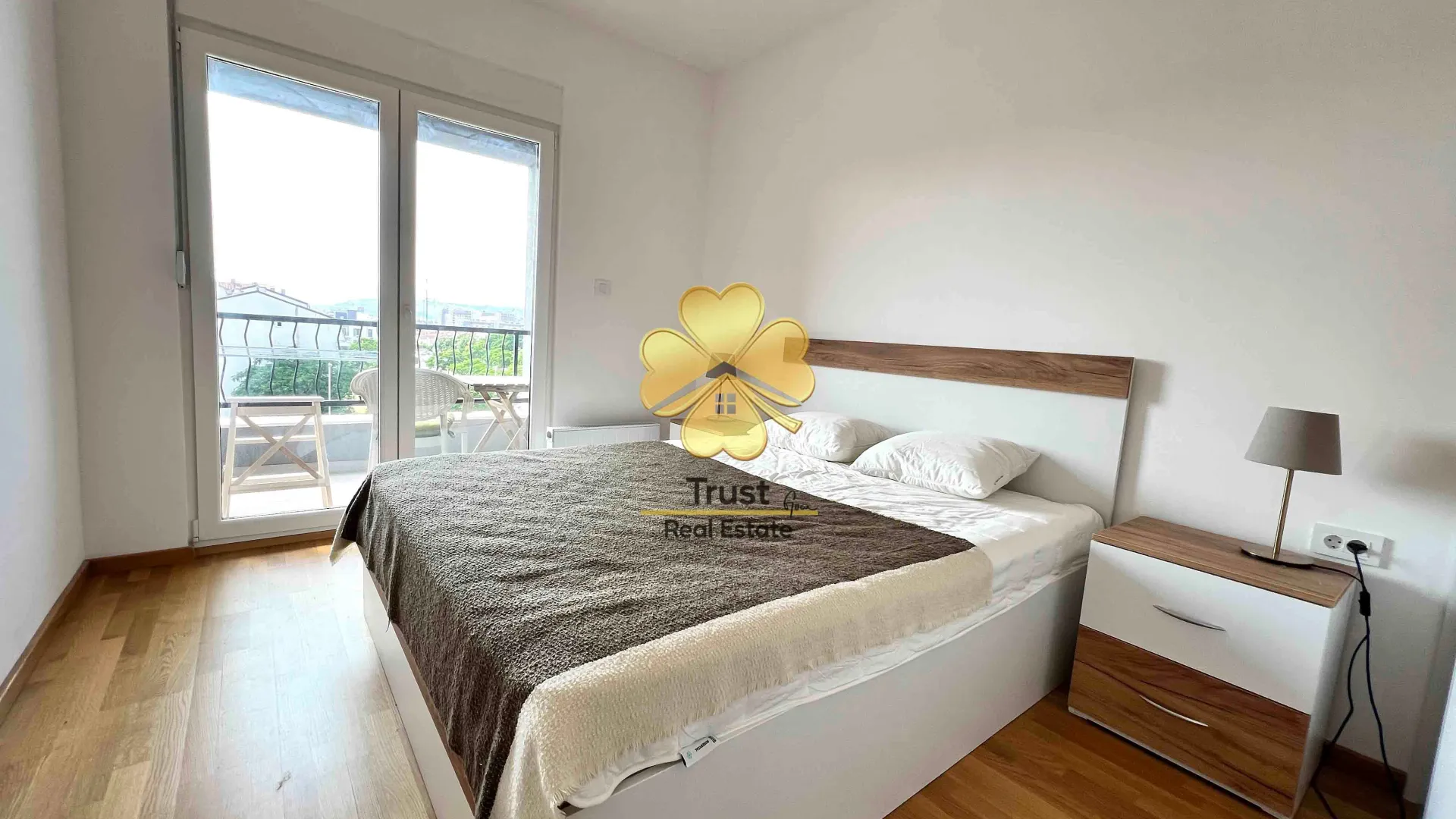 Rent, one bedroom apartment, 48m², Stari Aerodrom, Podgorica