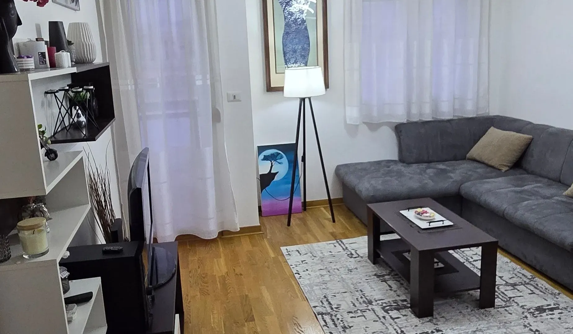 Rent, one bedroom apartment, 43m², City Kvart, Podgorica