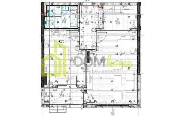 Prodaja, jednosoban stan, 54m², Zabjelo, Podgorica