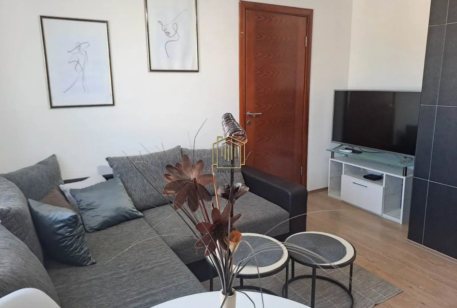 Rent, one bedroom apartment, 45m², Podgorica, Crna Gora
