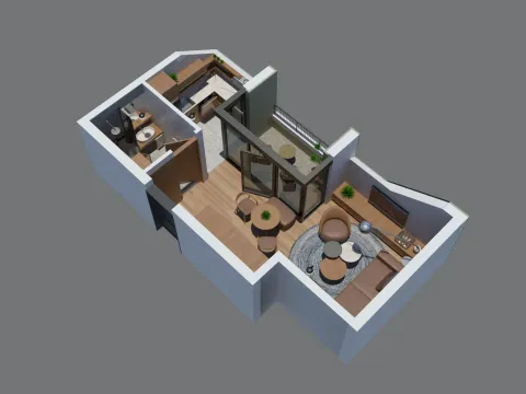 Sale, studio apartment, 33m², Zabjelo, Podgorica - image 2