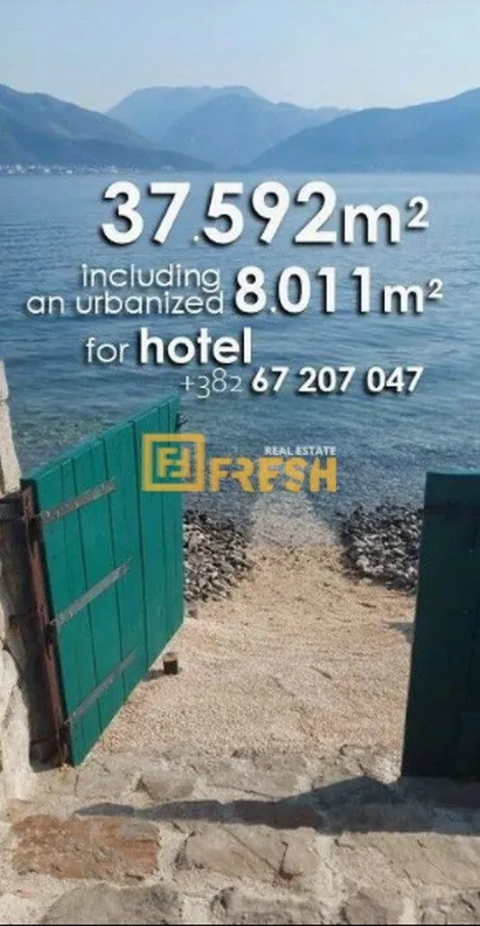 Prodaja, plac, 37592m², Tivat, Crna Gora