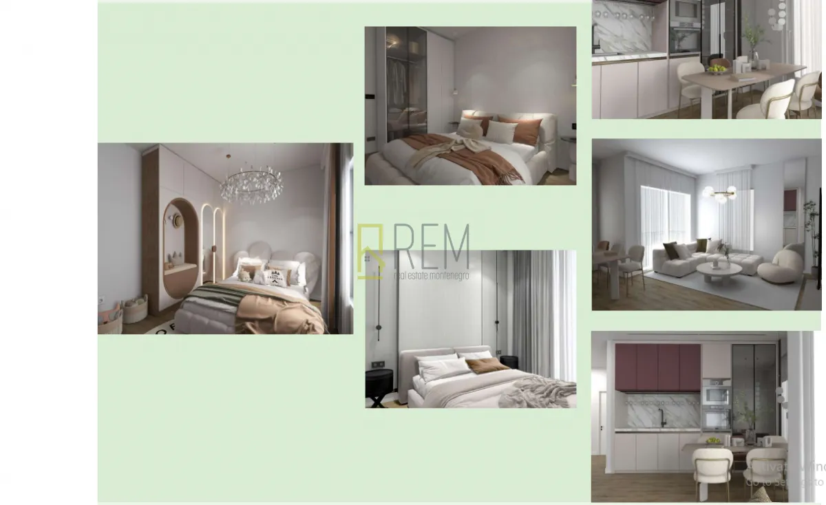 Prodaja, jednosoban stan, 44m², Donja Gorica, Podgorica
