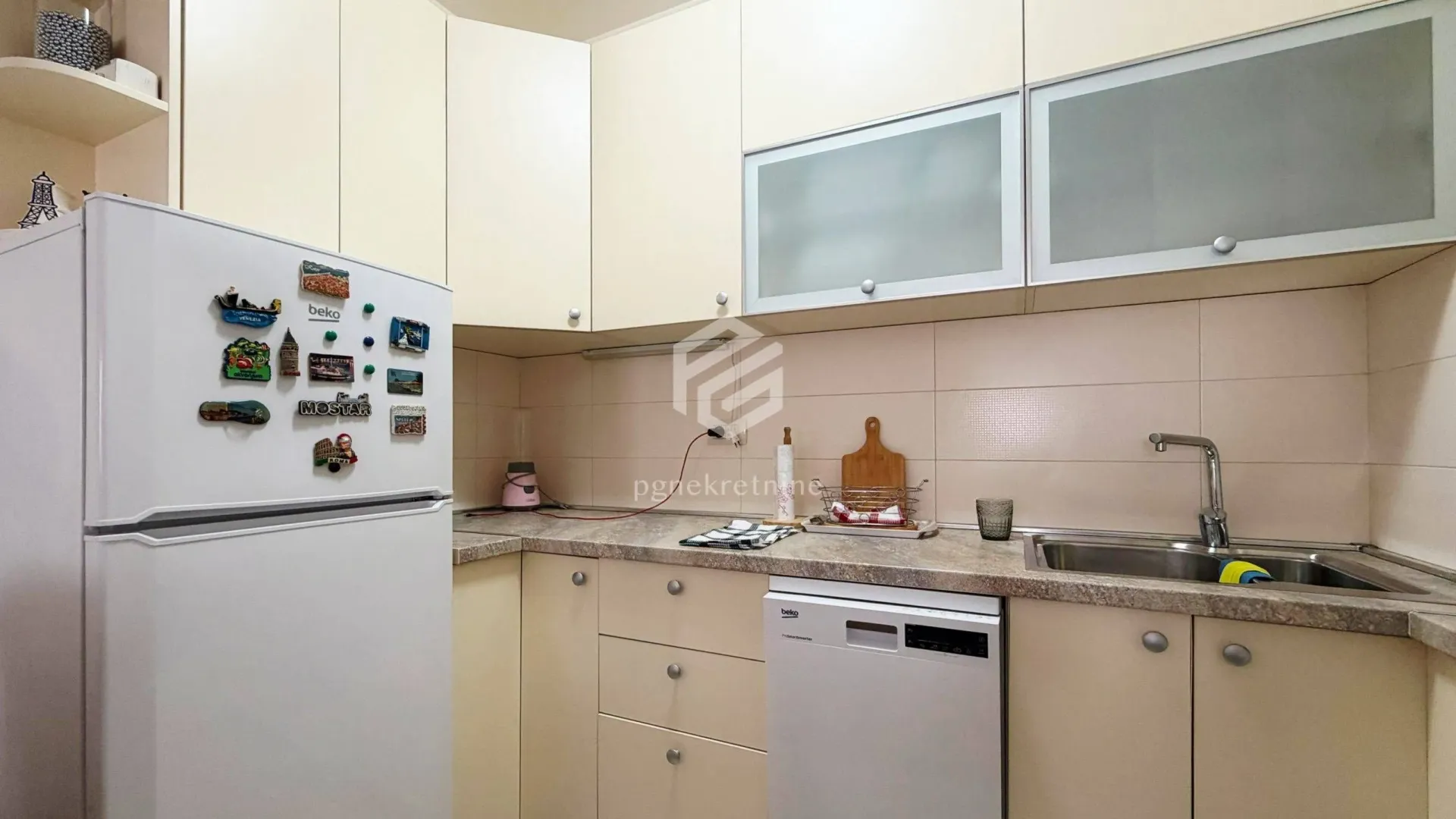 Rent, one bedroom apartment, 47m², City Kvart, Podgorica