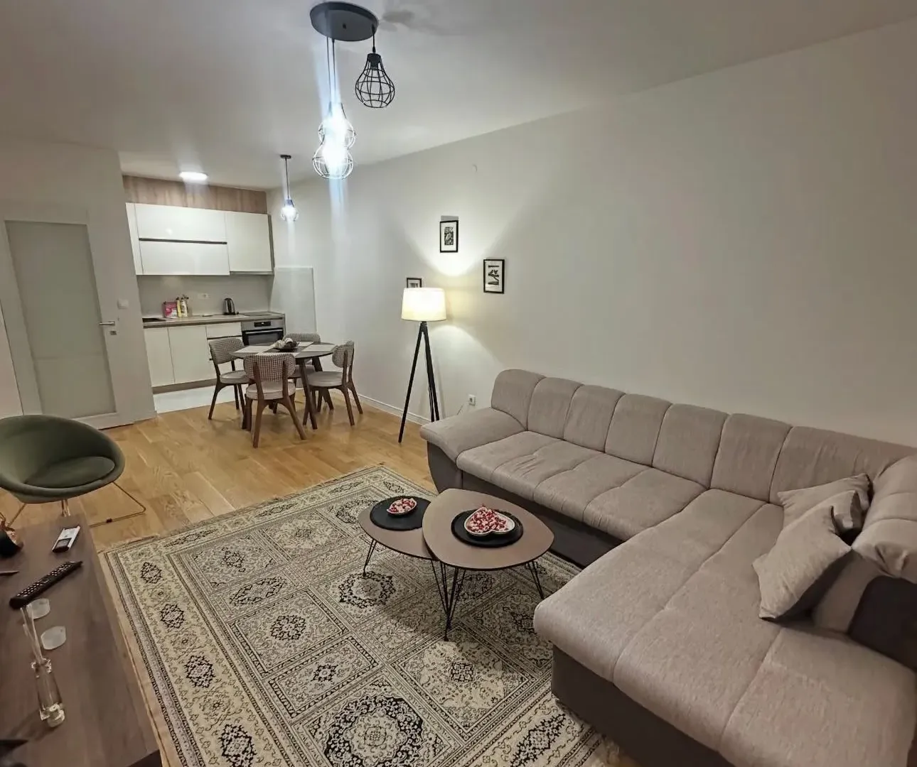 Rent, one bedroom apartment, 50m², Central Point, Podgorica