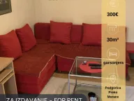 Rent, apartment, 30m², Preko Morače, Podgorica