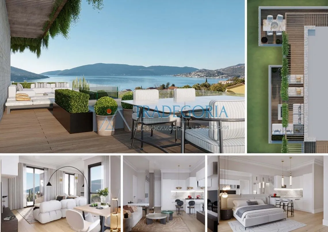 Prodaja, jednosoban stan, 42m², Herceg Novi, Crna Gora