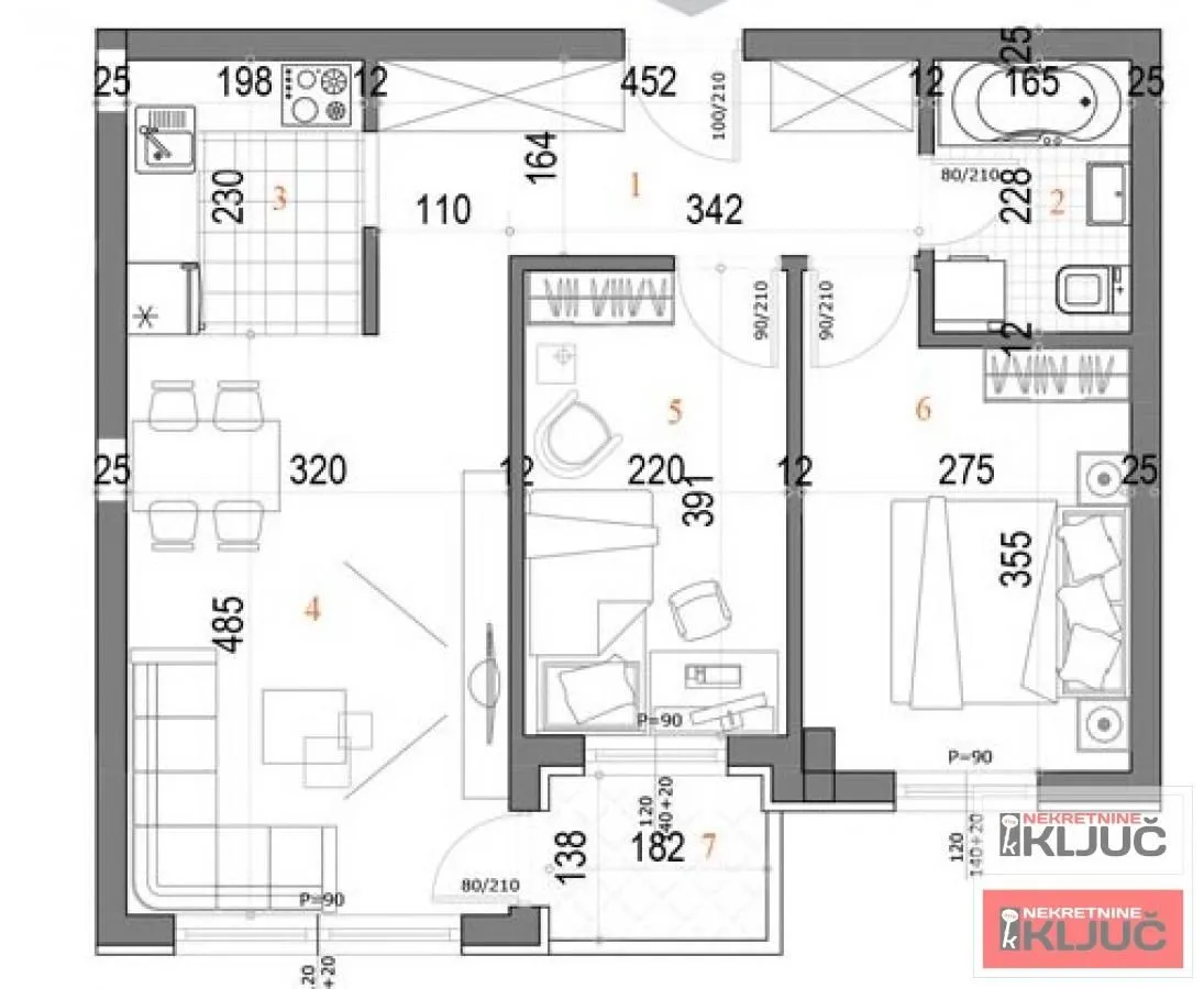 Prodaja, dvosoban stan, 54m², Bulevar patrijarha Pavla, Novi Sad Sve Podlokacije