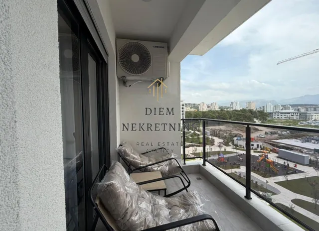 Rent, one bedroom apartment, 51m², Podgorica, Crna Gora