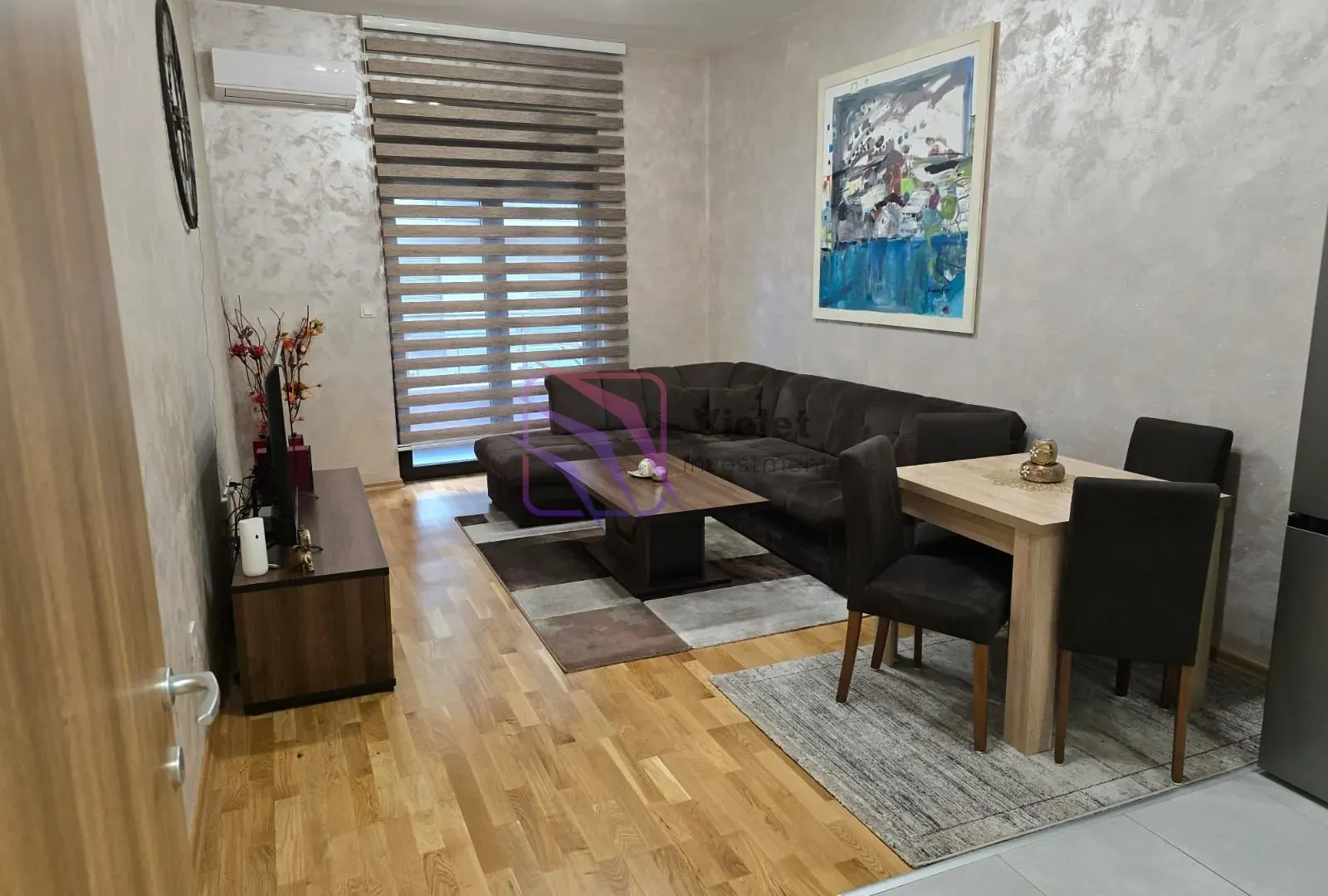 Rent, one bedroom apartment, 54m², Ljubović, Podgorica