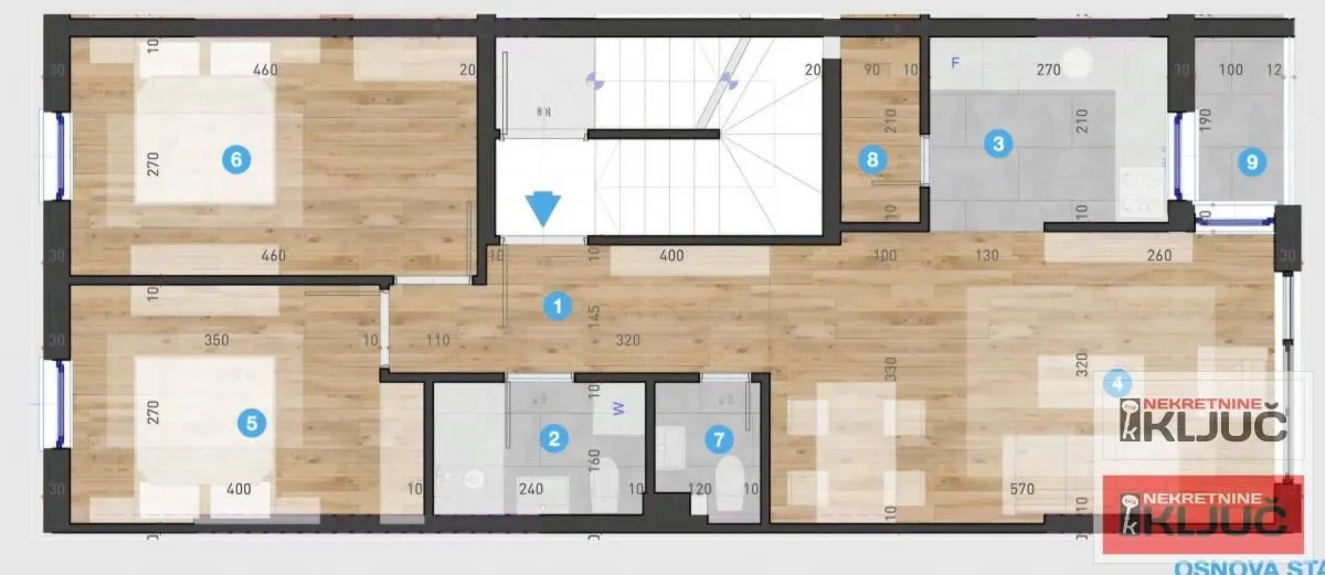 Prodaja, trosoban stan, 61m², Telep, Novi Sad Sve Podlokacije