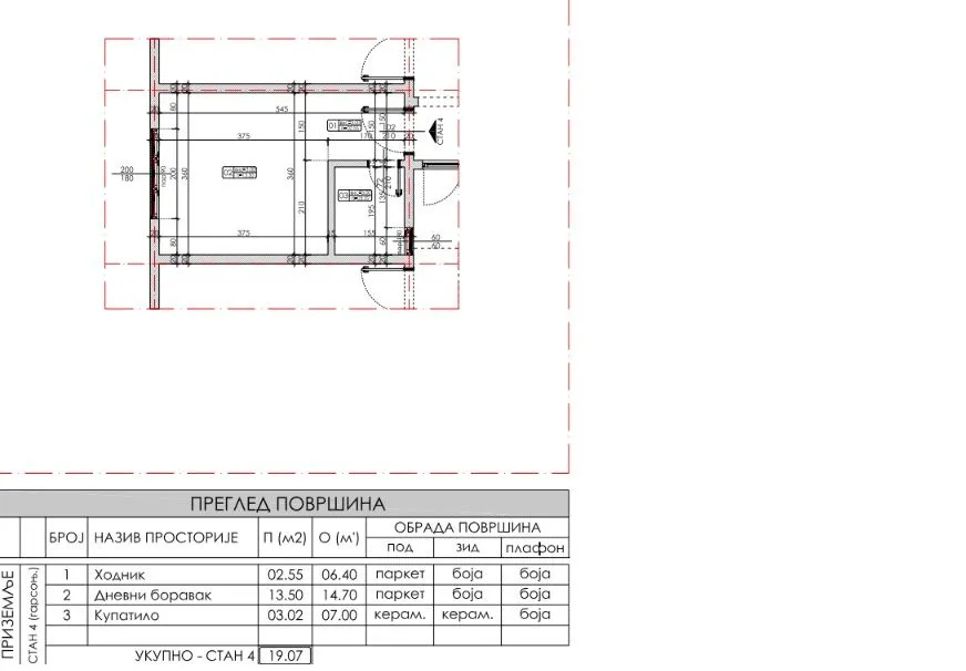 Sale, apartment, 799m², Kaludjerica, Grocka