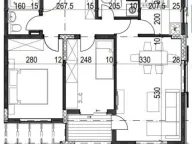 Sale, two bedroom apartment, 58m², Radanovići, Kotor - image 3