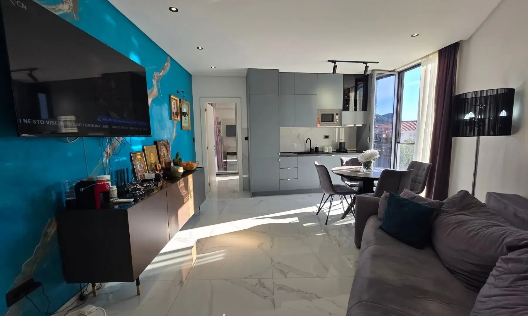 Prodaja, dvosoban stan, 91m², Budva, Crna Gora