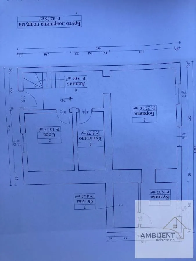 Prodaja, dvosoban stan, 82m², Voždovac Sve Podlokacije, Beograd