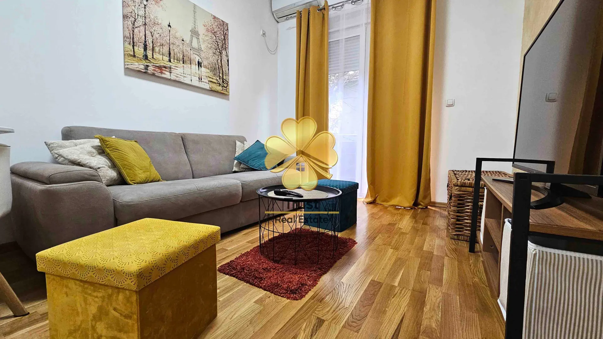 Izdavanje, jednosoban stan, 41m², Momišići, Podgorica