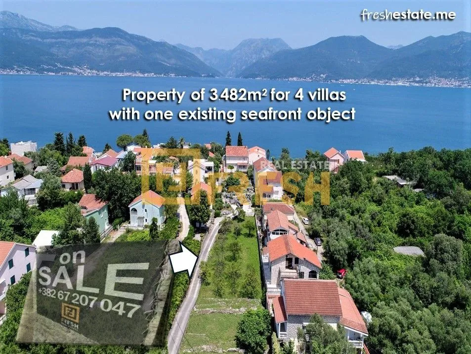 Prodaja, plac, 3482m², Tivat, Crna Gora