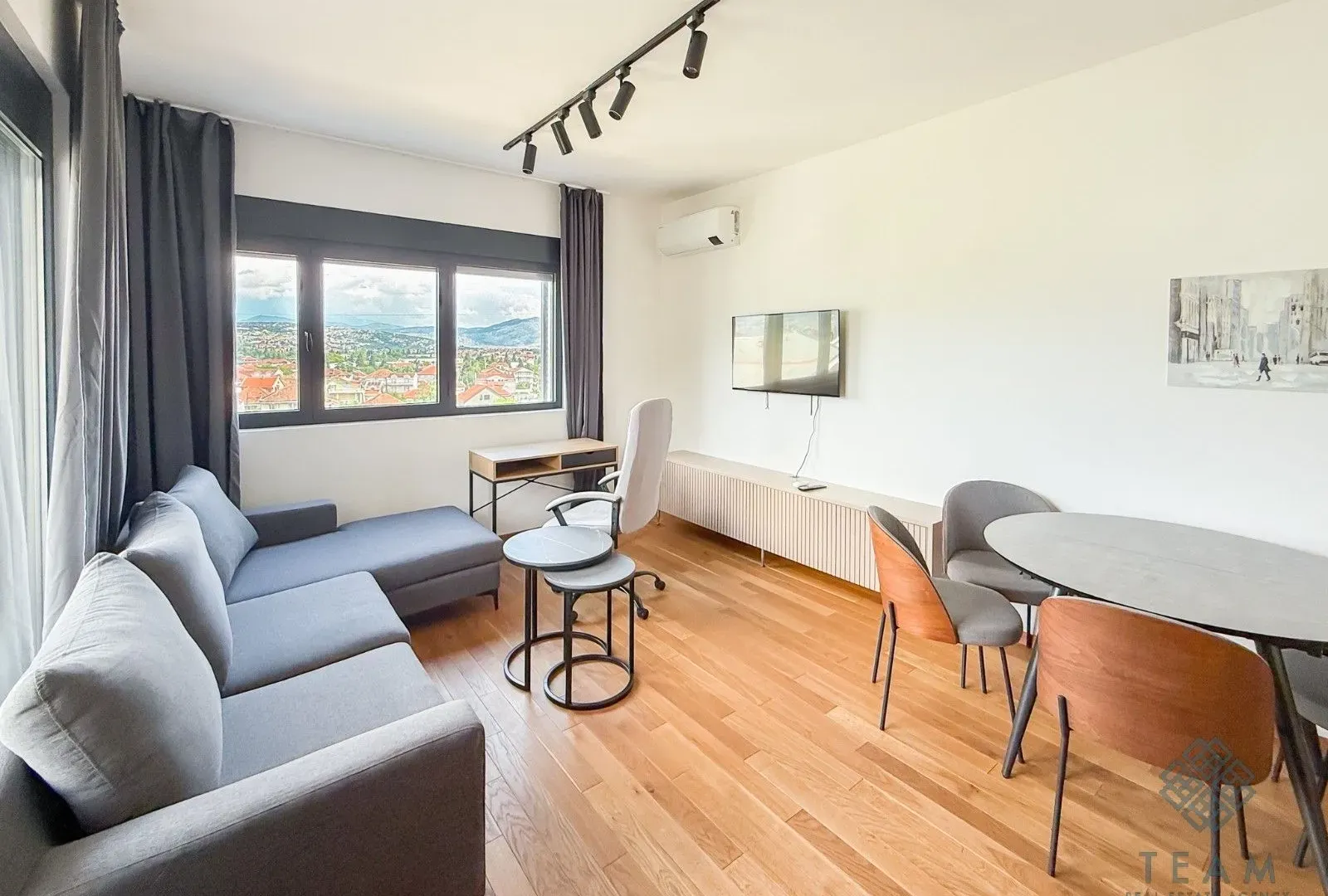 Izdavanje, jednosoban stan, 52m², Gorica C, Podgorica