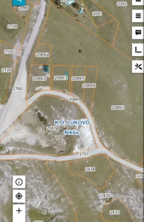 Prodaja, plac, 635m², Nikšić, Crna Gora