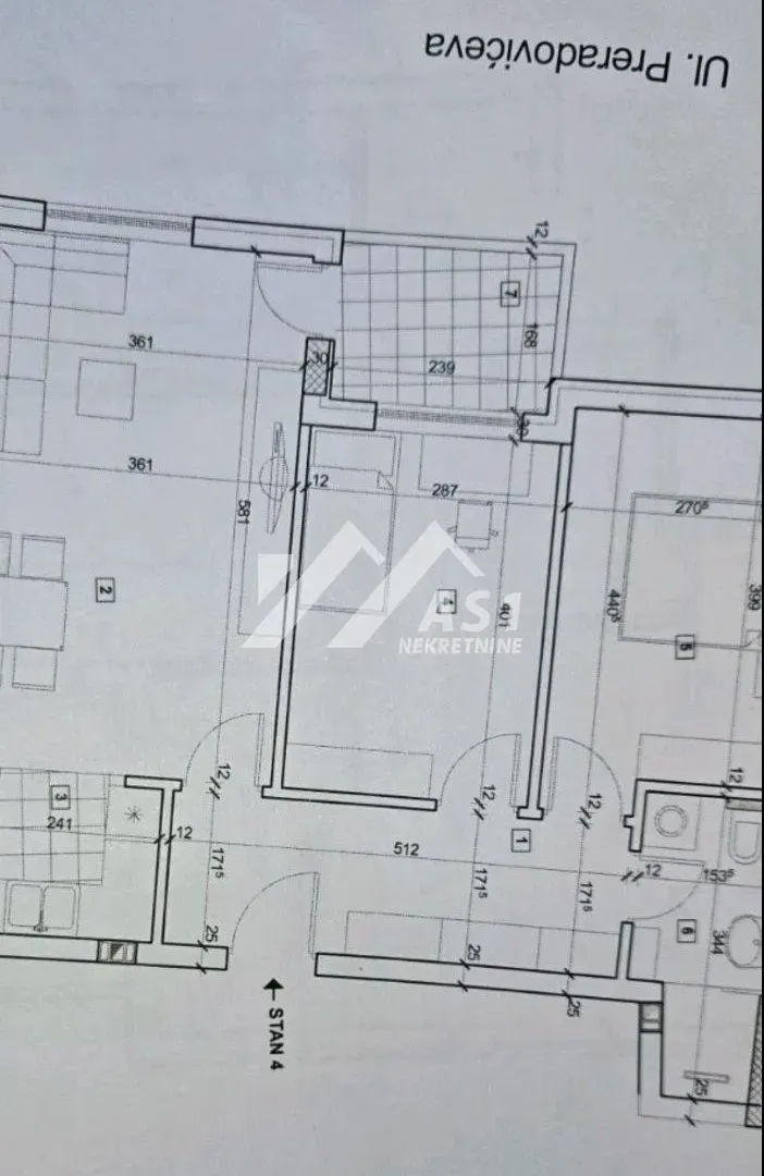 Sale, three bedroom apartment, 63m², Stari Majur, Petrovaradin