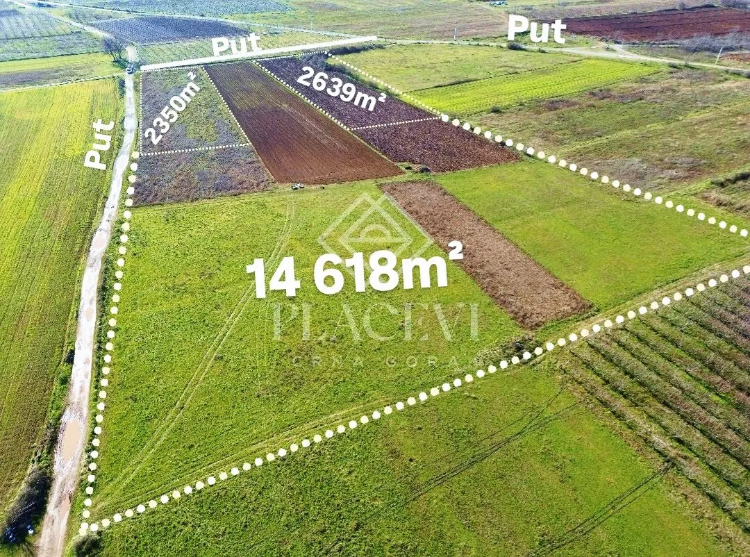 Prodaja, plac, 14618m², Mataguži, Podgorica