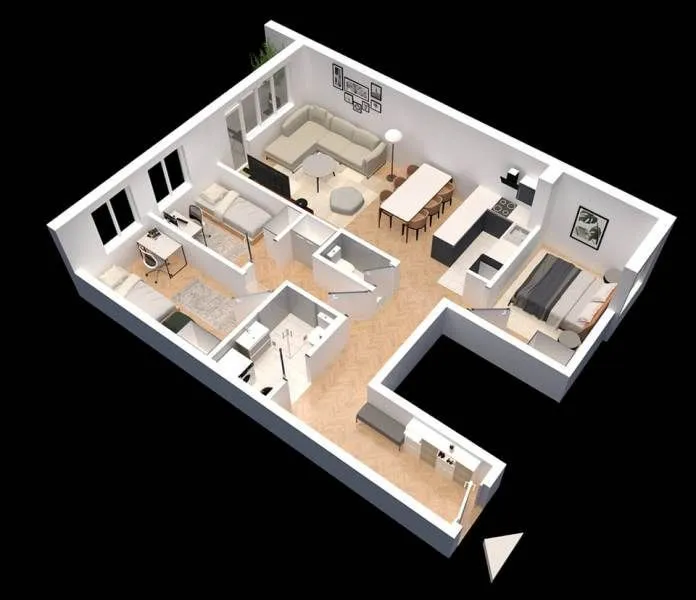 Prodaja, trosoban stan, 78m², Pančevo, Srbija
